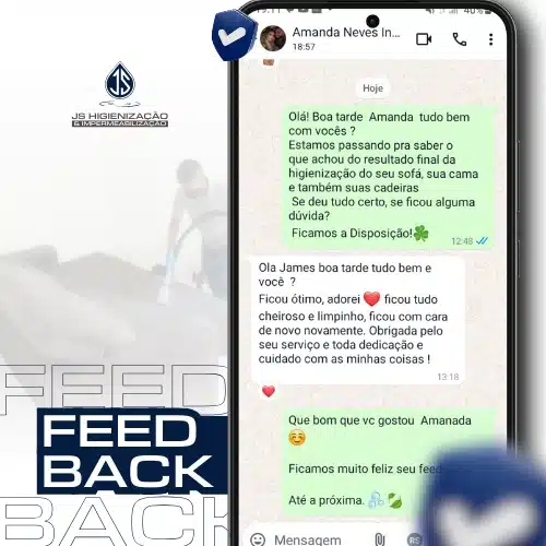 FEEDBACKS DA HIGIENIZAÇÃO E IMPERMEABILIZAÇÃO DE ESTOFADOS (5)